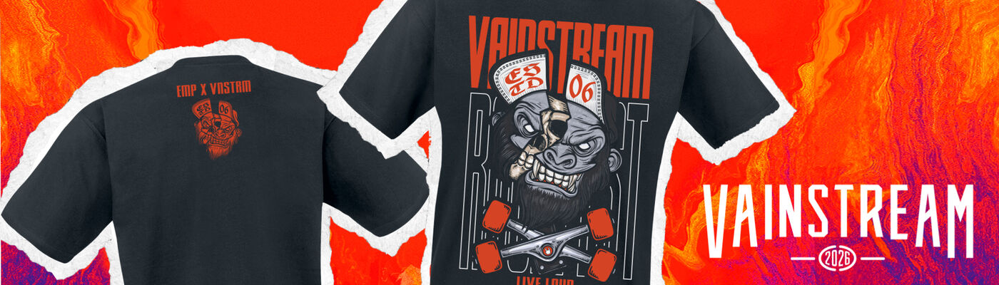 EMP X VAINSTREAM / T-Shirt celebrativa in edizione limitata! / SCOPRI IL MERCH
