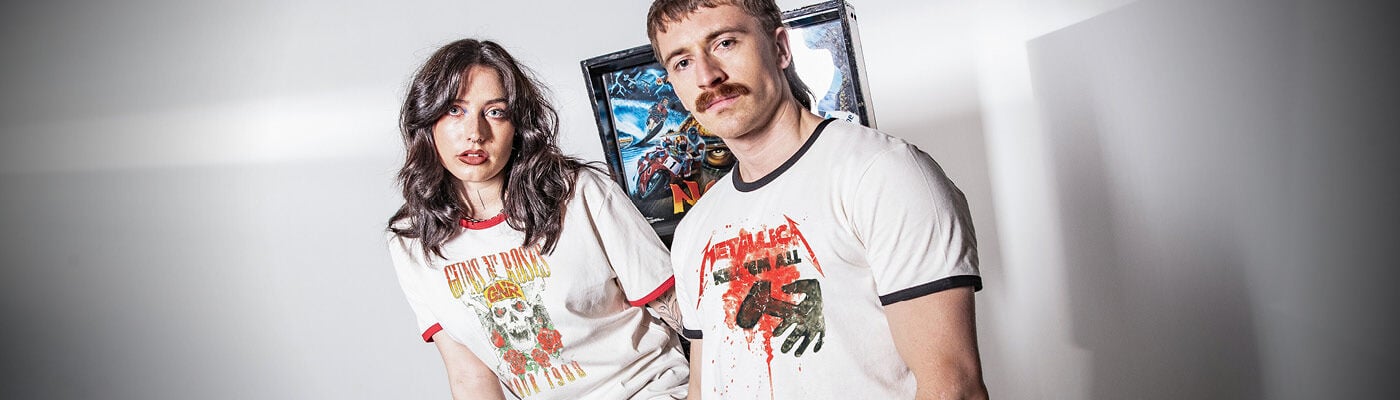 T-Shirt Ringer Retro!