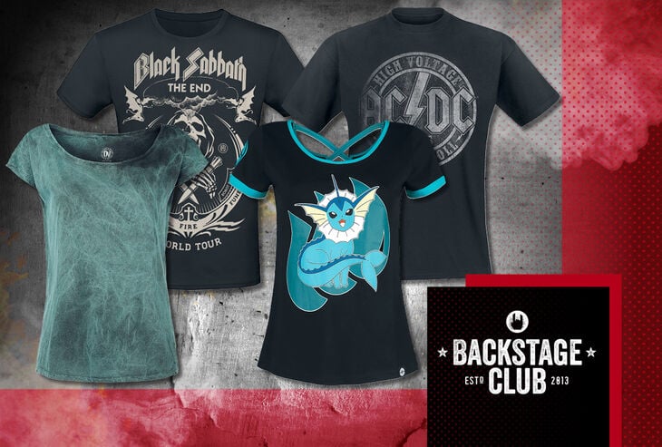 T-Shirt in super offerta! Solo per i clienti Backstage Club!