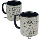Alphabet - Heat-Change Mug, Stranger Things, Tazza
