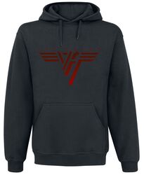 Classic Red Logo, Van Halen, Felpa con cappuccio