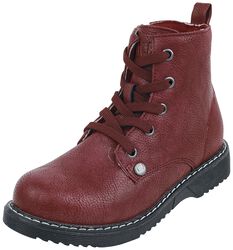 Dark Red Kids' Boots, Black Premium by EMP, Stivali ragazzi