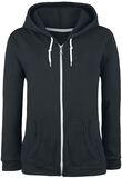 Women´s Full-Zip Hooded Sweatshirt, Anvil Knitwear, Felpa jogging