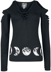 Moonchild Long Sleeve Top, Heartless, Maglia Maniche Lunghe