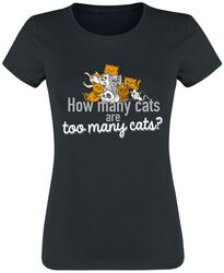 How many cats are too many cats?, Animaletti, T-Shirt