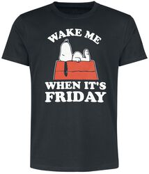 Snoopy - Wake Me When It’s Friday, Peanuts, T-Shirt