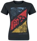 Houses, Game Of Thrones, T-Shirt