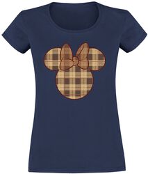 Plaid Minnie, Mickey Mouse, T-Shirt