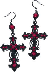 Red Crosses, Gothicana by EMP, Orecchino