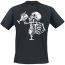 Thirsty Skeleton, Alcohol & Party, T-Shirt