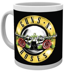 Bullet Logo, Guns N' Roses, Tazza