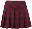 Plaid Pleated Skirt, Gothicana by EMP, Minigonna