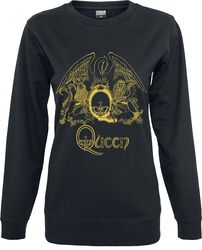 Crest Logo Gold, Queen, Felpa