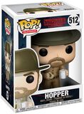 Hopper with Donut (Chase Edition Possible) Vinyl Figure 512, Stranger Things, Funko Pop!