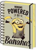 Minions - Powered By Bananas, Minions, Blocknotes