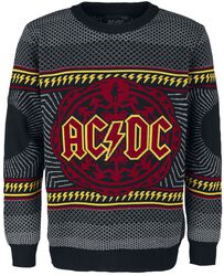 Holiday Sweater 2022, AC/DC, Christmas jumper