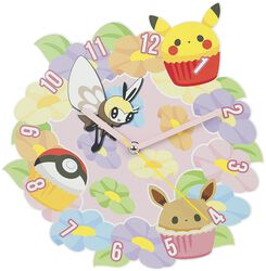 Cupcake, Pokémon, Orologio da parete