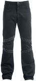 Black Lace Trousers, Gothicana by EMP, Pantaloni