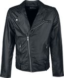 Biker Jacket, Urban Classics, Giacca in similpelle