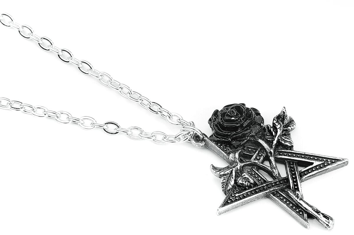 Collier Alchemy Gothic Ruah Vered - En étain - Style Gothique Et Unique - Longueur 21 Pouces