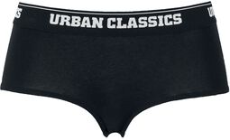 Ladies Logo Panty Double-Pack, Urban Classics, Set mutande