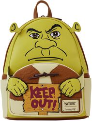Loungefly - Keep Out, Shrek, Mini zaino