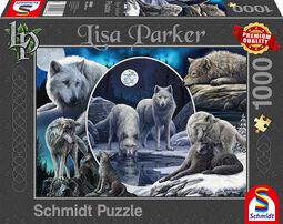Magnificent wolves puzzle, Lisa Parker, Puzzle