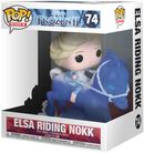 Elsa Riding Nokk (Pop Rides) Vinyl Figure 74, Frozen, Funko Pop!