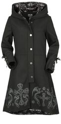 Gothicana X Anne Stokes coat, Gothicana by EMP, Cappotti