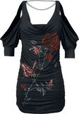 Butterfly Roses, Alchemy England, T-Shirt