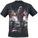 Zombie Backbeat, Spiral, T-Shirt