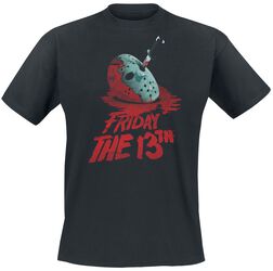 Dotted Hockey Mask, Friday the 13th, T-Shirt