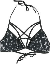 Pentagram Bikini Top, Gothicana by EMP, Reggiseno bikini