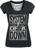 Stacked Eagle, System Of A Down, T-Shirt
