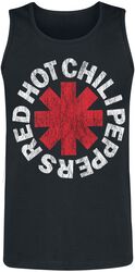 Distressed Logo, Red Hot Chili Peppers, Canotta