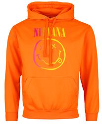Rainbow Logo, Nirvana, Felpa con cappuccio