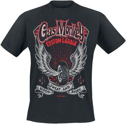 Tyre and wings, Gas Monkey Garage, T-Shirt