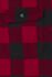 Black/Red Checked Long-Sleeve Shirt with Chest Pockets