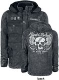 High Voltage Skull Jacket, Rock Rebel by EMP, Giacca di mezza stagione