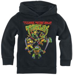 Kids - Teenage Mutant Ninja Turtles, Tartarughe Ninja, Felpa con cappuccio
