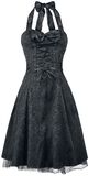 Gothic Banshee Brocade Long Dress, H&R London, Abito media lunghezza