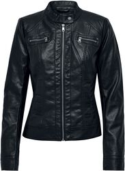 Bandit Faux Leather Biker, Only, Giacca in similpelle