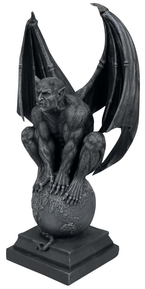Nemesis Now Statuetta Chopalot Sir – 16 Cm, Resina Dipinta A Mano, Colore Argento