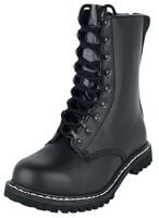 Brandit Phantom leather boots 10 eyelets Black Brandit Phantom leather boots 10 eyelets Black