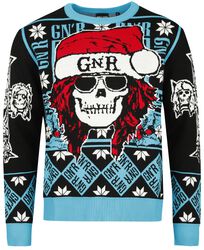 Holiday Sweater 2023, Guns N' Roses, Christmas jumper