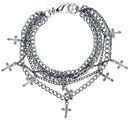 Cross Multichain Bracelet, mint., Braccialetto