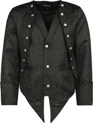 2in1 Baroque jacket and vest, Gothicana by EMP, Giacca di mezza stagione
