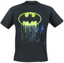 Paint Drips, Batman, T-Shirt