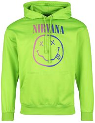 Rainbow Logo, Nirvana, Felpa con cappuccio