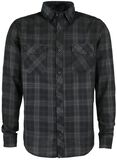 Basic Checkshirt, Black Premium by EMP, Camicia Maniche Lunghe